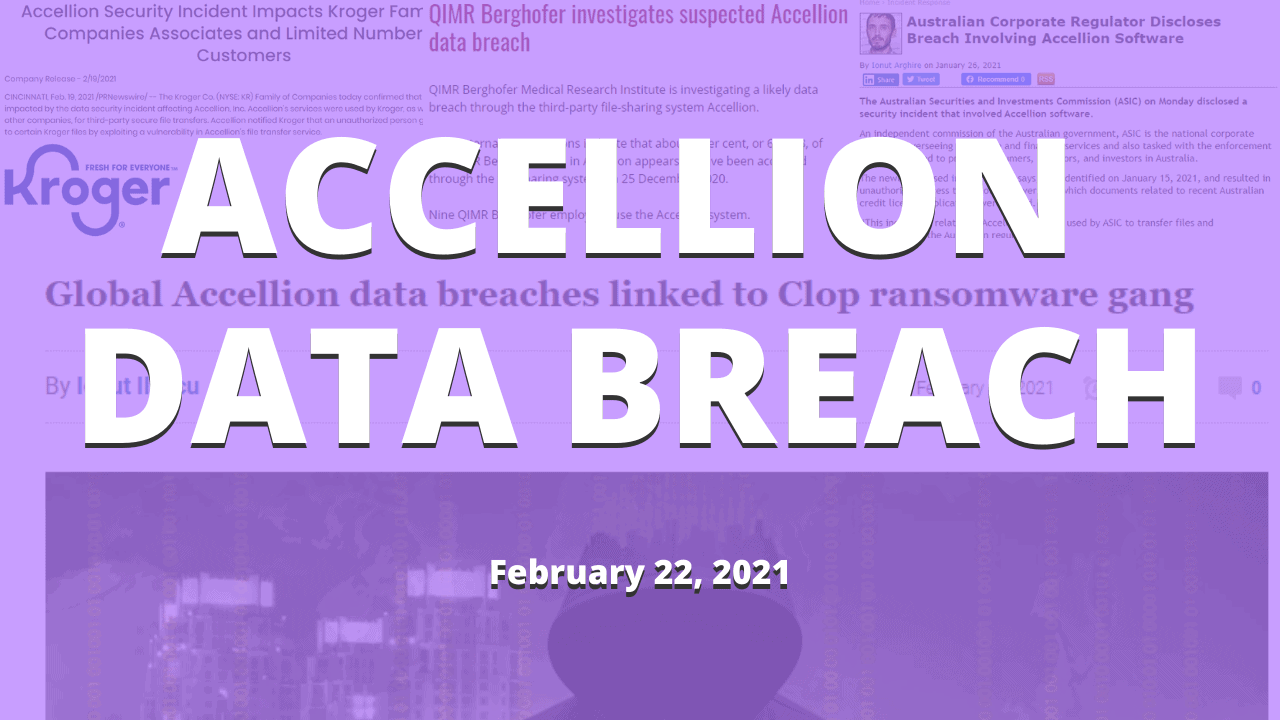 Accellion Data Breach 2021
