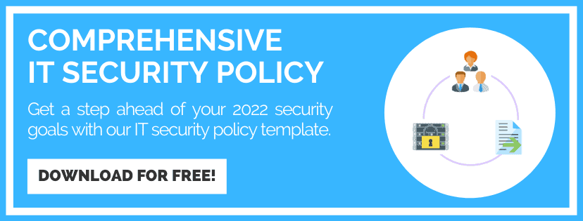 free IT and cyber security policy templates for 2022