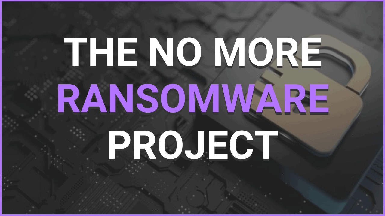 The No More Ransomware Project