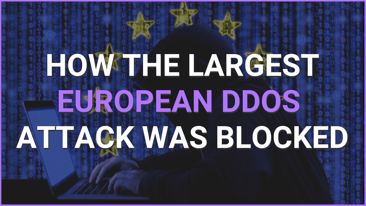 largest European ddos attack blocked