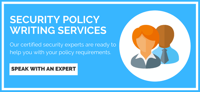 security policy writing services cta