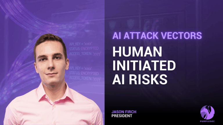 Human initiated AI risks - AI attack vectors
